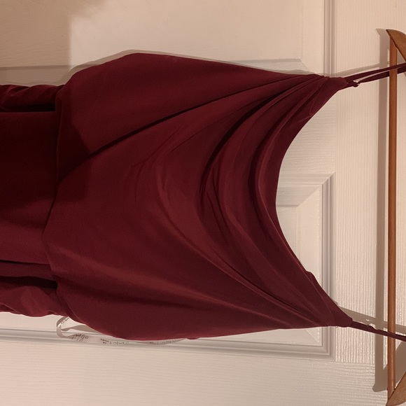 Full length braids-maids dress - Picture 2 of 3